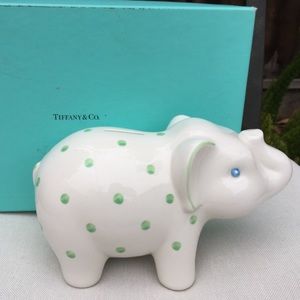 Tiffany’s elephant piggie bank